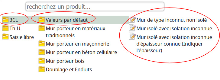 compacité dans le logiciel initial 3CL